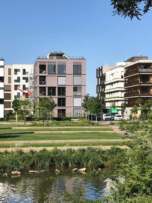 Apartment Schickes 2-zi-apartment Am Neckarufer Buga-park Mit Tg-stellplatz