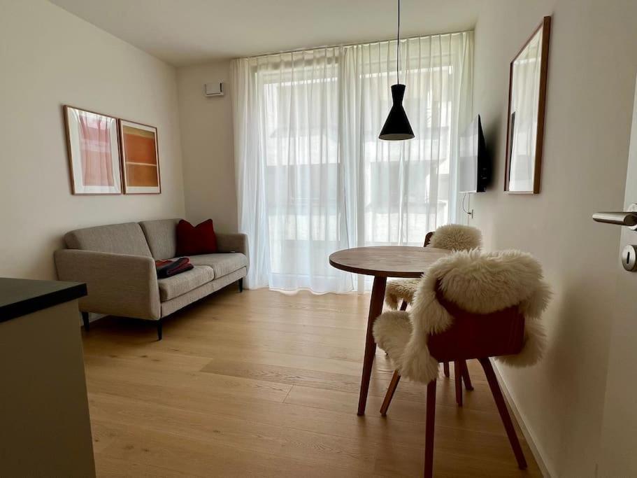 Apartment Schickes 2-zi-apartment Am Neckarufer Buga-park Mit Tg-stellplatz